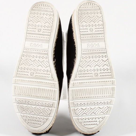 Skechers Bobs Womens Espadrille Slip On Shoes BLK - Picture 6 of 6